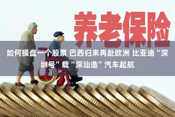 如何操盘一个股票 巴西归来再赴欧洲 比亚迪“深圳号”载“深汕造”汽车起航