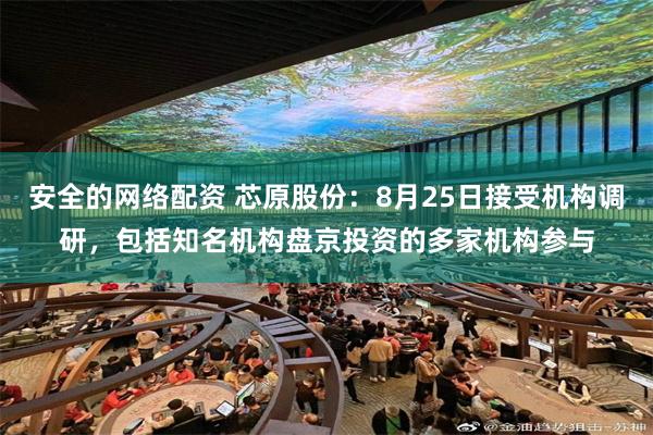 安全的网络配资 芯原股份：8月25日接受机构调研，包括知名机构盘京投资的多家机构参与