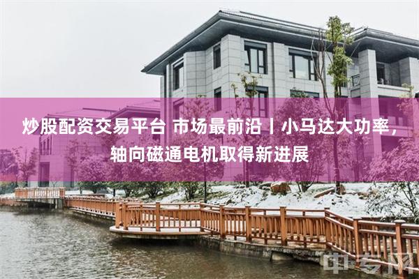 炒股配资交易平台 市场最前沿丨小马达大功率，轴向磁通电机取得新进展
