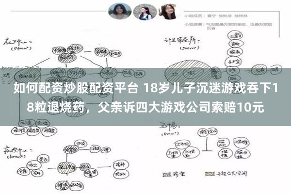 如何配资炒股配资平台 18岁儿子沉迷游戏吞下18粒退烧药，父亲诉四大游戏公司索赔10元