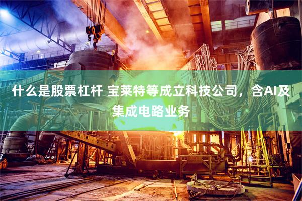 什么是股票杠杆 宝莱特等成立科技公司，含AI及集成电路业务