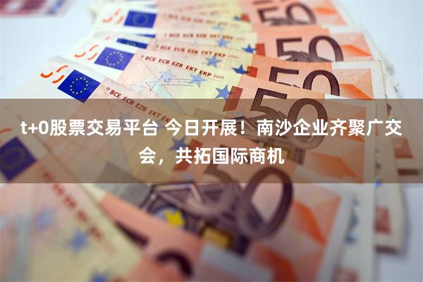 t+0股票交易平台 今日开展!南沙企业齐聚广交会,共拓国际商机